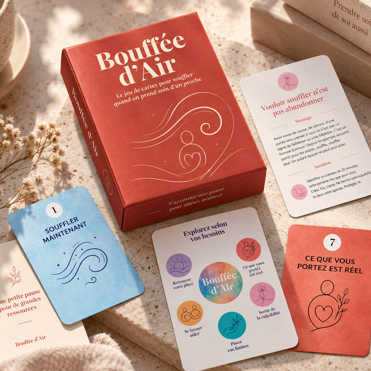 Jeu de cartes Bouffée d’Air Alexia Guilbert