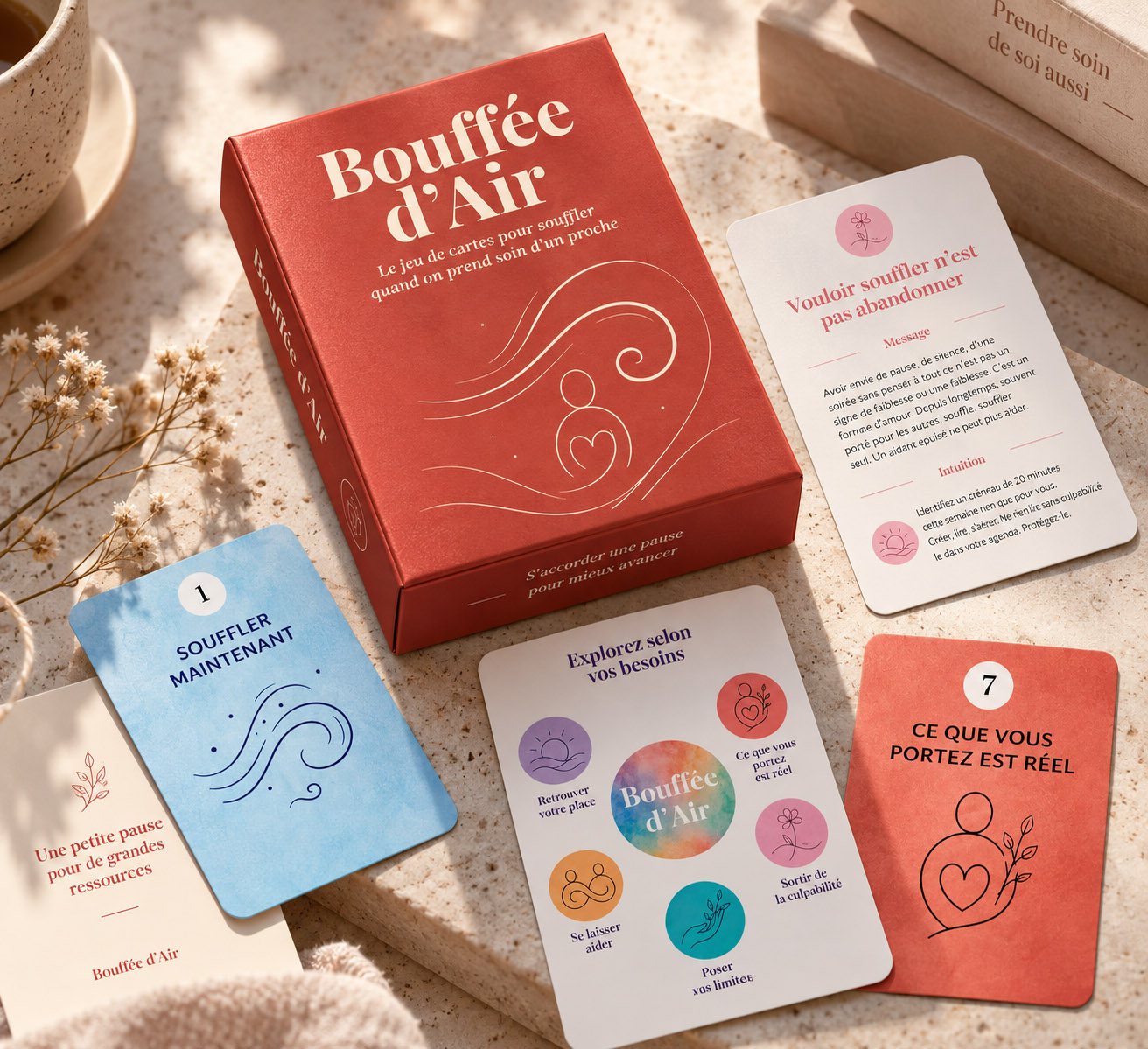 Jeu de cartes Bouffée d’Air Alexia Guilbert